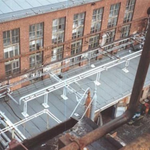 Flachdach Industrie DHW